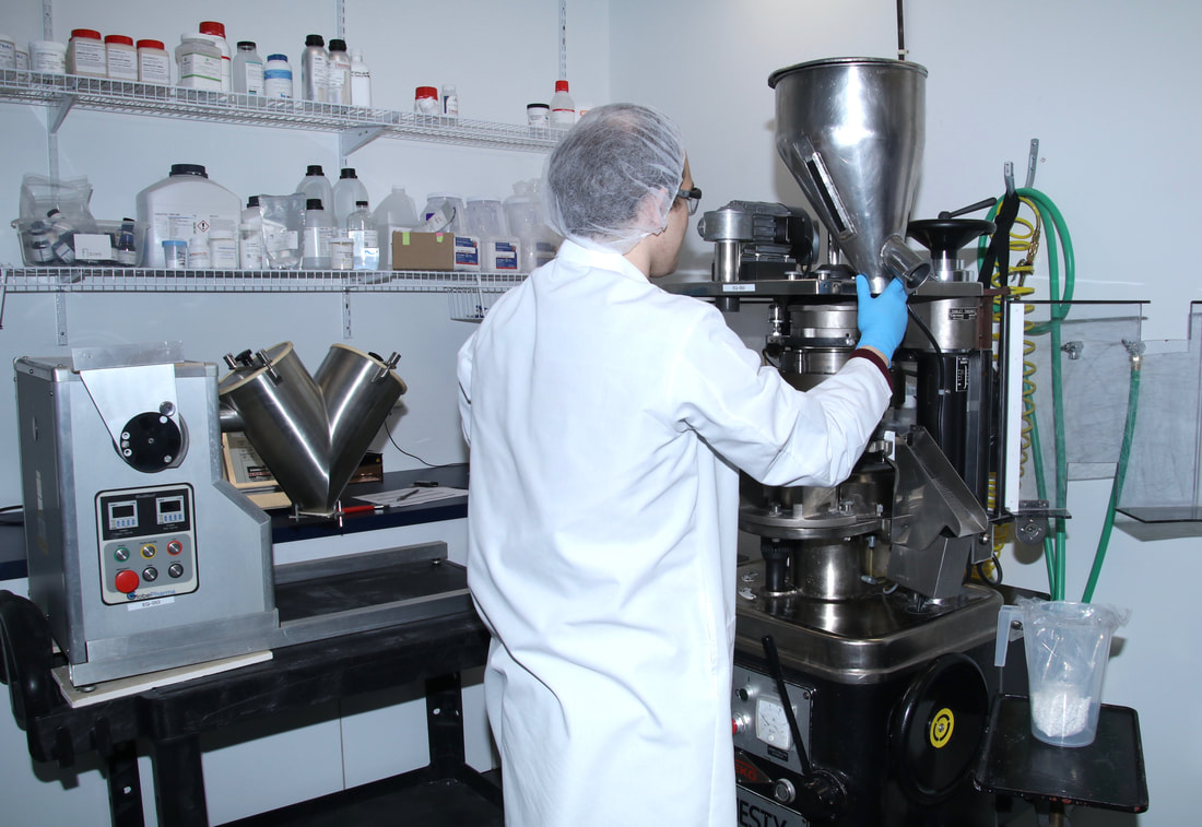 Dietary Supplement Formulation Development and Scale-Up